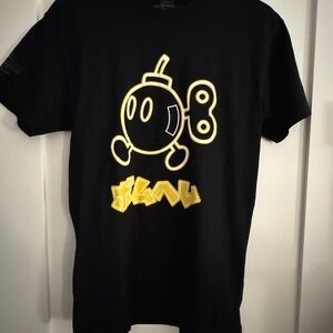 Nintendo Black and Yellow Short Sleeve Tee